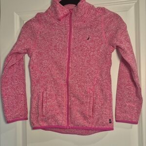 Nautica Girls Pink Zip-Up Jacket